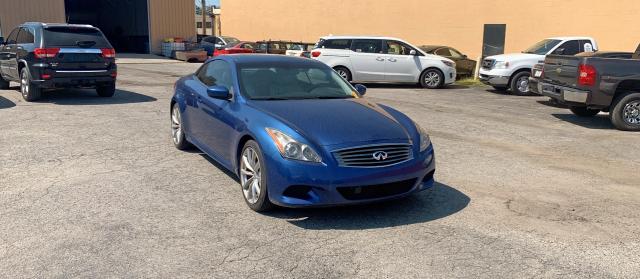 JNKCV66E59M720239 - 2009 INFINITI G37 BASE BLUE photo 1