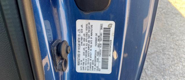 JNKCV66E59M720239 - 2009 INFINITI G37 BASE BLUE photo 10