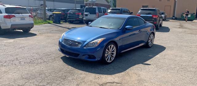 JNKCV66E59M720239 - 2009 INFINITI G37 BASE BLUE photo 2