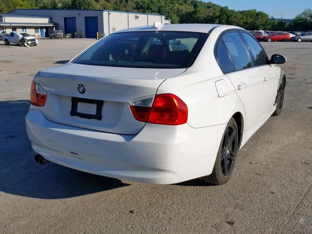 WBAVD13586KV00344 - 2006 BMW 325 XI WHITE photo 4