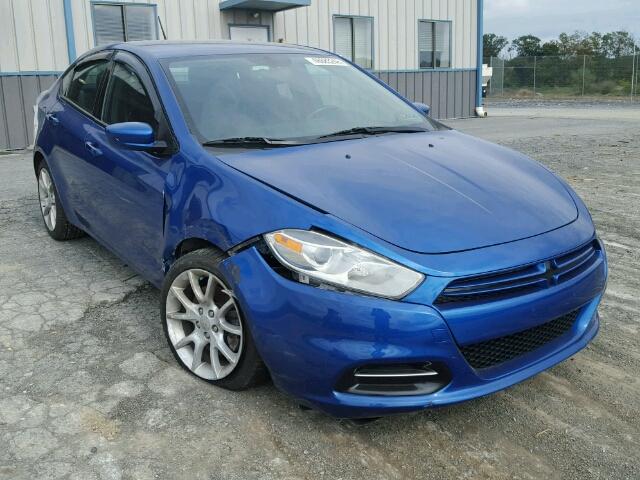 1C3CDFBH7DD708577 - 2013 DODGE DART SXT BLUE photo 1