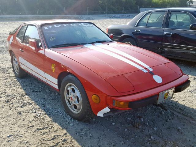 WP0AA0928HN450421 - 1987 PORSCHE 924 S RED photo 1