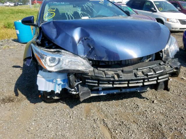4T4BF1FK8GR517749 - 2016 TOYOTA CAMRY LE BLUE photo 9