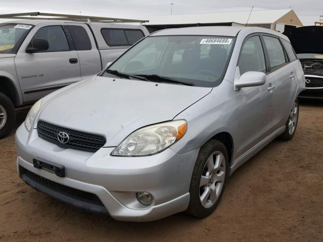 2T1KR32E67C678583 - 2007 TOYOTA COROLLA MA SILVER photo 2