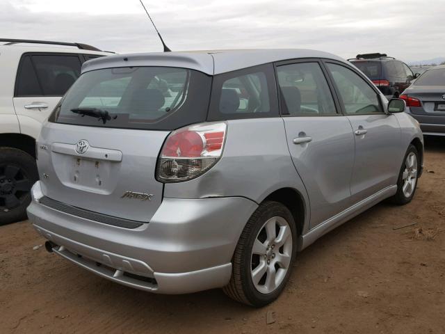 2T1KR32E67C678583 - 2007 TOYOTA COROLLA MA SILVER photo 4