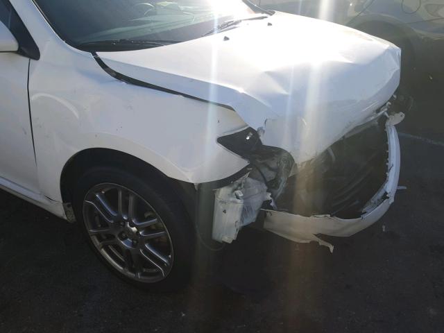 JTKDE167380236384 - 2008 TOYOTA SCION TC თეთრი ფოტო 9