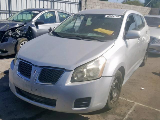 5Y2SP678X9Z419050 - 2009 PONTIAC VIBE SILVER photo 2