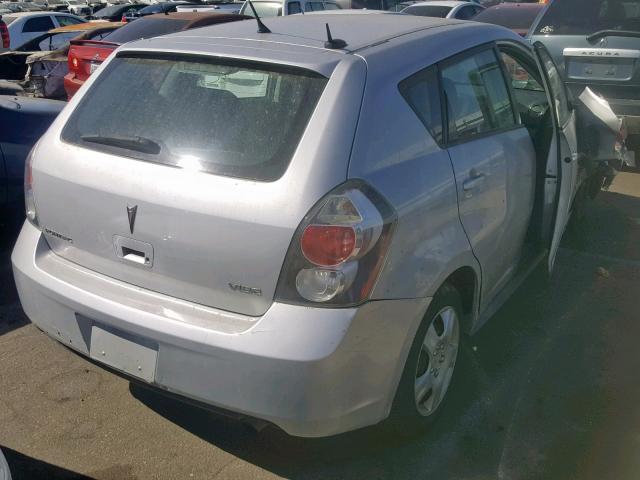 5Y2SP678X9Z419050 - 2009 PONTIAC VIBE SILVER photo 4