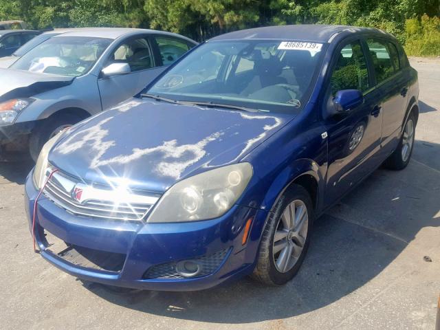 W08AT671X85100661 - 2008 SATURN ASTRA XR BLUE photo 2