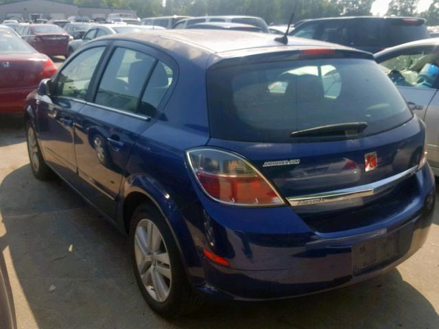 W08AT671X85100661 - 2008 SATURN ASTRA XR BLUE photo 3