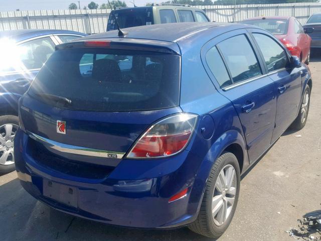 W08AT671X85100661 - 2008 SATURN ASTRA XR BLUE photo 4