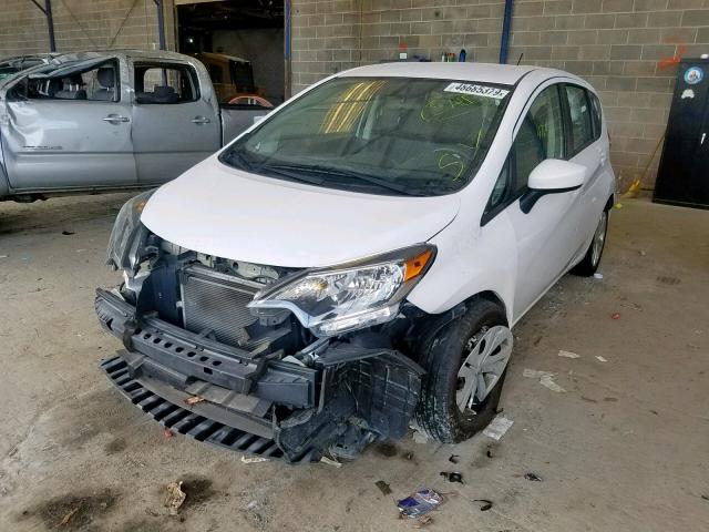 3N1CE2CP2HL377336 - 2017 NISSAN VERSA NOTE WHITE photo 2