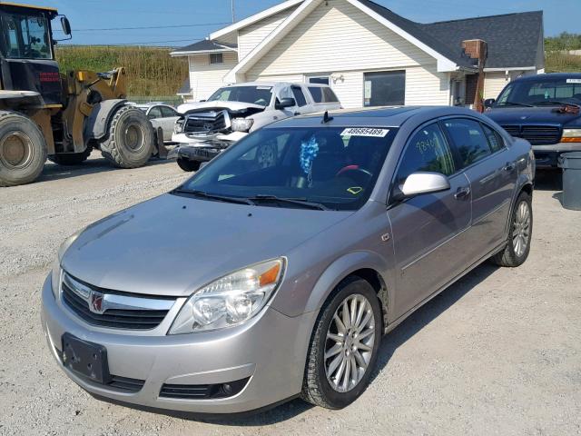 1G8ZV57717F258215 - 2007 SATURN AURA XR SILVER photo 2