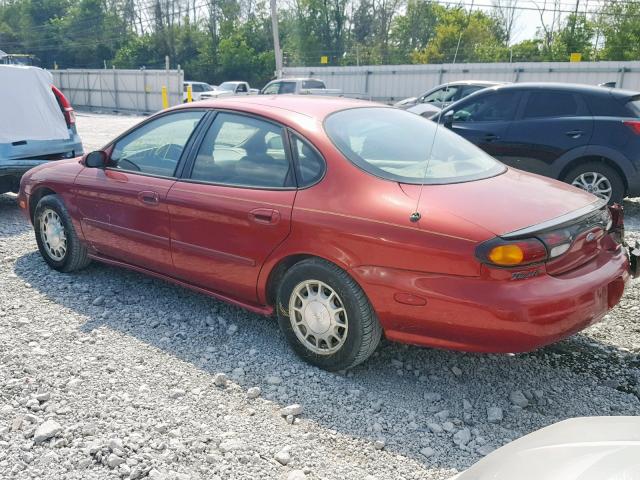 1FALP53S7TG146514 - 1996 FORD TAURUS LX MAROON photo 3