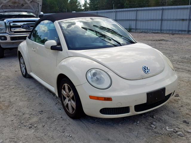 3VWRF31Y67M412455 - 2007 VOLKSWAGEN NEW BEETLE კრემისფერი ფოტო 1