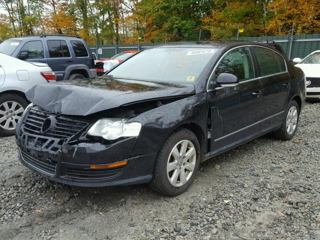 WVWUK73C68E079442 - 2008 VOLKSWAGEN PASSAT TUR BLACK photo 2