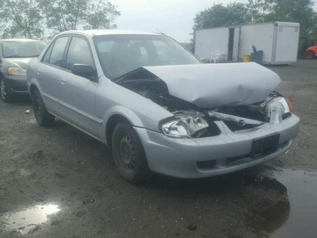 JM1BJ2222Y0257270 - 2000 MAZDA PROTEGE DX SILVER photo 1