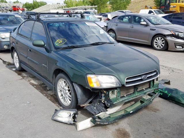 4S3BE6564Y6206909 - 2000 SUBARU LEGACY GT GREEN photo 1