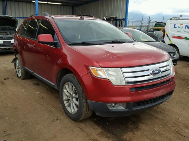 2FMDK48C97BB02659 - 2007 FORD EDGE SEL RED photo 1