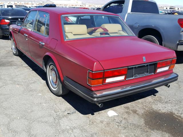 SCAZS42A9ECX08792 - 1984 ROLLS-ROYCE SILVER SPI Gümüş foto 3