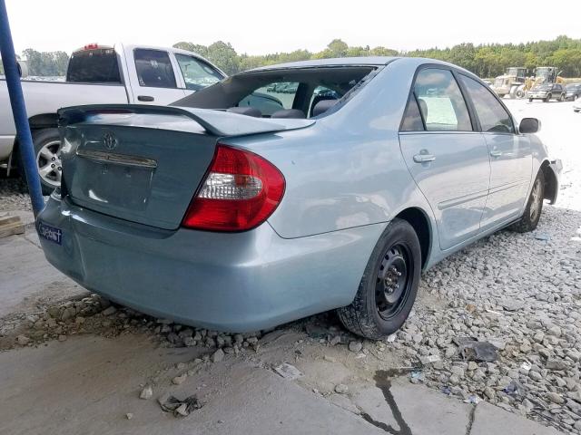 4T1BE32K96U689043 - 2006 TOYOTA CAMRY LE BLUE photo 4