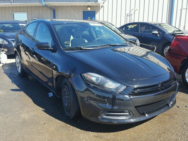 1C3CDFBB1GD766393 - 2016 DODGE DART SXT BLACK photo 1