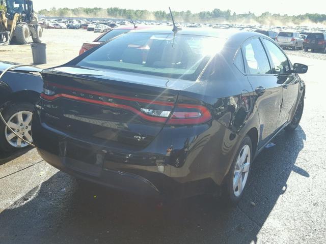 1C3CDFBB1GD766393 - 2016 DODGE DART SXT BLACK photo 4