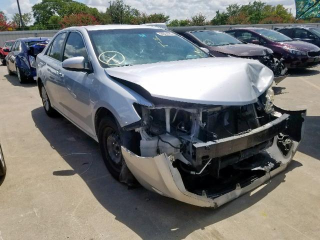 4T1BF1FK9CU114657 - 2012 TOYOTA CAMRY BASE SILVER photo 1