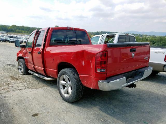 1D7HU18236S672561 - 2006 DODGE RAM 1500 S RED photo 3