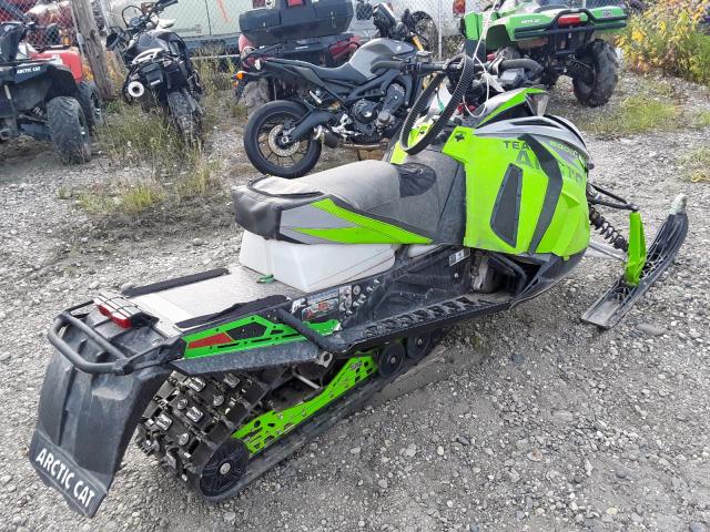 4UF19SNWXKT114973 - 2019 ARCT SNOWMOBILE GREEN photo 4