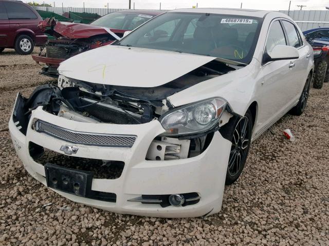 1G1ZK57788F169010 - 2008 CHEVROLET MALIBU LTZ თეთრი ფოტო 2