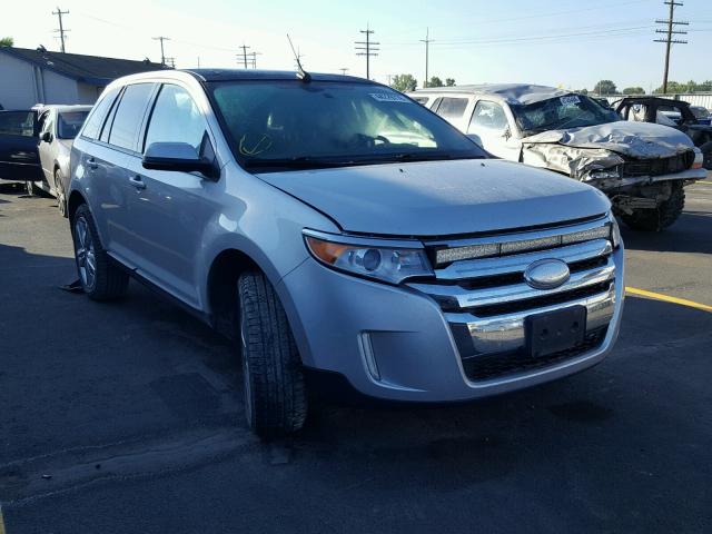 2FMDK4JC8CBA08678 - 2012 FORD EDGE SEL SILVER photo 1