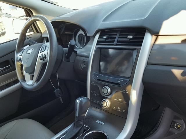 2FMDK4JC8CBA08678 - 2012 FORD EDGE SEL SILVER photo 9