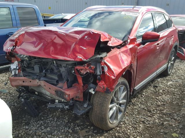 JM3TCBDY3J0203179 - 2018 MAZDA CX-9 GRAND RED photo 2