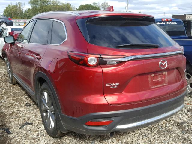 JM3TCBDY3J0203179 - 2018 MAZDA CX-9 GRAND RED photo 3