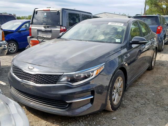 5XXGT4L34GG024362 - 2016 KIA OPTIMA LX BLACK photo 2