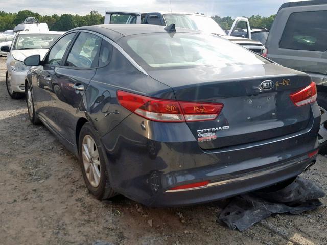 5XXGT4L34GG024362 - 2016 KIA OPTIMA LX BLACK photo 3