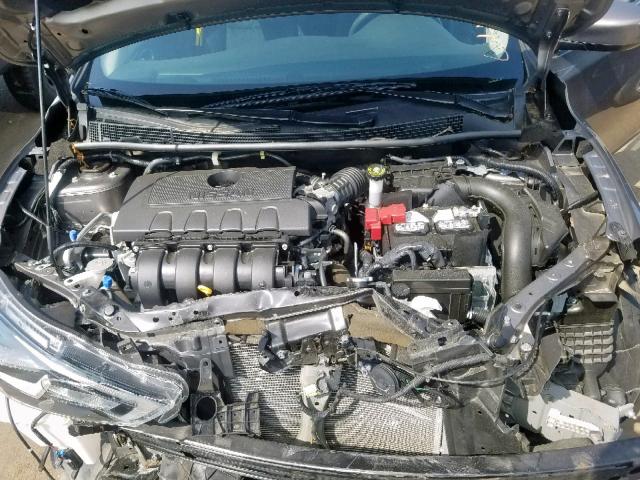 3N1AB7AP0GY257178 - 2016 NISSAN SENTRA S GRAY photo 7