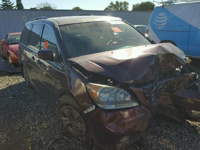 5FNRL3H94AB076097 - 2010 HONDA ODYSSEY TO MAROON photo 1