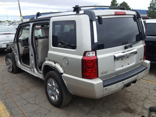 1J8HG58N38C225253 - 2008 JEEP COMMANDER TAN photo 3