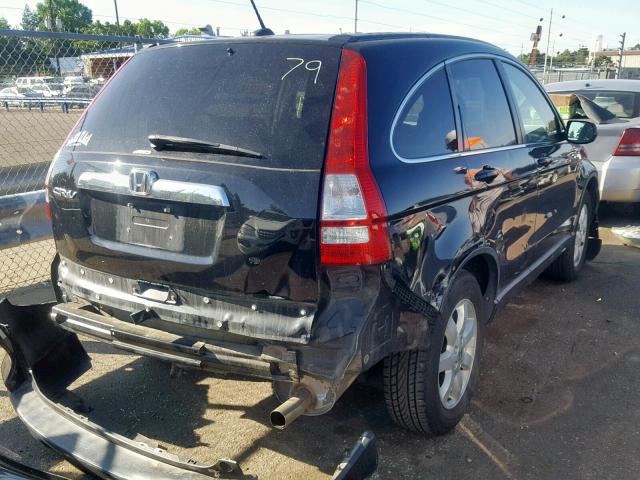 5J6RE48789L018270 - 2009 HONDA CR-V EXL BLACK photo 4