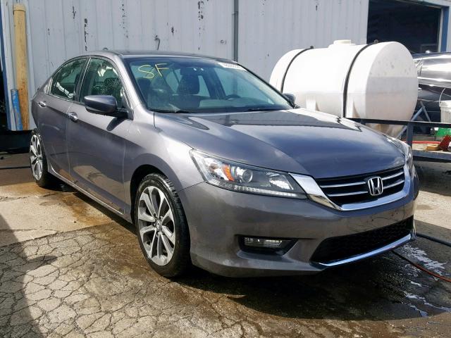 1HGCR2F59FA206777 - 2015 HONDA ACCORD SPO 灰色 照片 1