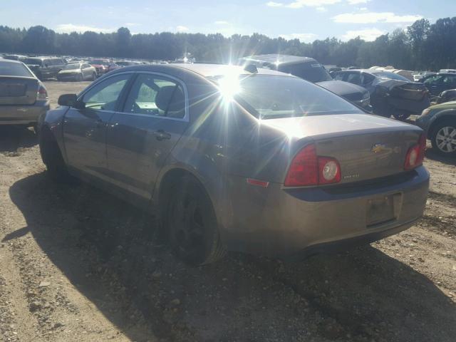 1G1ZB5E04CF187809 - 2012 CHEVROLET MALIBU LS ყავისფერი ფოტო 3