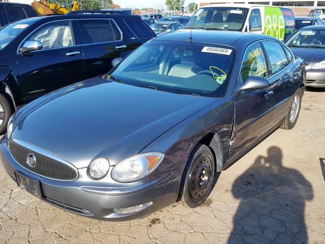 2G4WC532051237266 - 2005 BUICK LACROSSE C GRAY photo 2