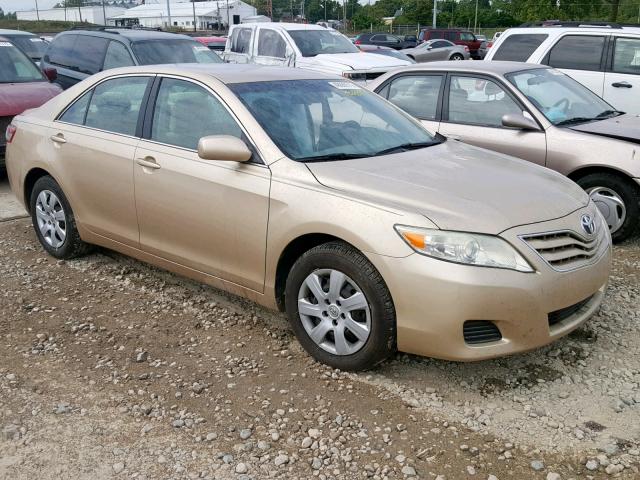 4T4BF3EKXAR069924 - 2010 TOYOTA CAMRY BASE GOLD photo 9