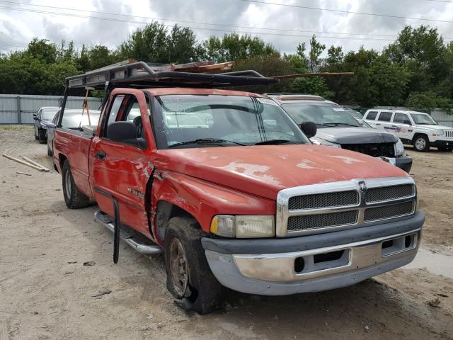 3B7HC13Y01G710675 - 2001 DODGE RAM 1500 RED photo 1