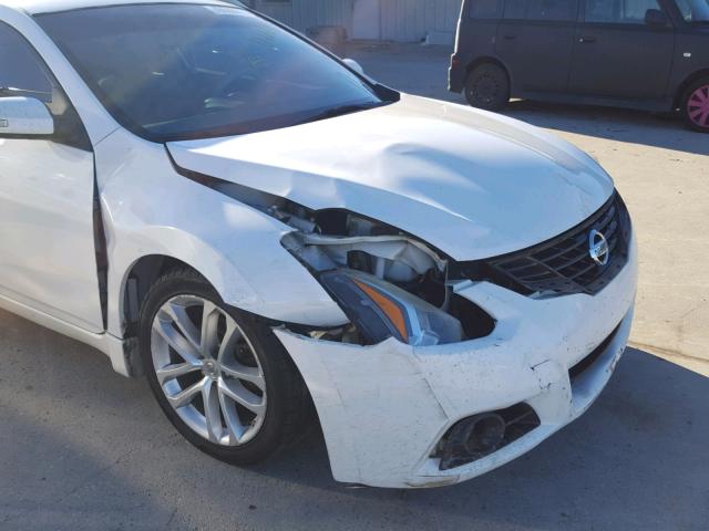 1N4BL2EP4CC117610 - 2012 NISSAN ALTIMA SR WHITE photo 9