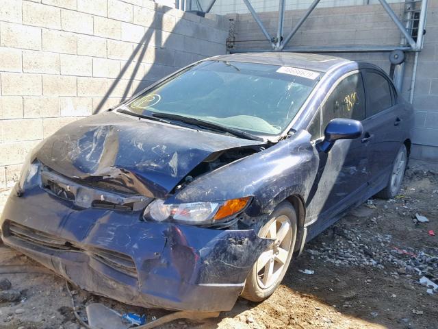 1HGFA16998L004224 - 2008 HONDA CIVIC EXL 蓝色 照片 2