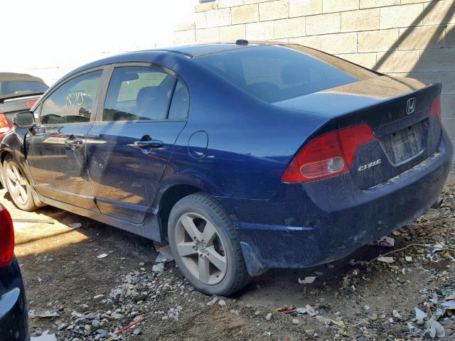 1HGFA16998L004224 - 2008 HONDA CIVIC EXL 蓝色 照片 3