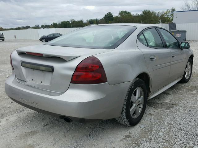 2G2WP552271157075 - 2007 PONTIAC GRAND PRIX GRAY photo 4